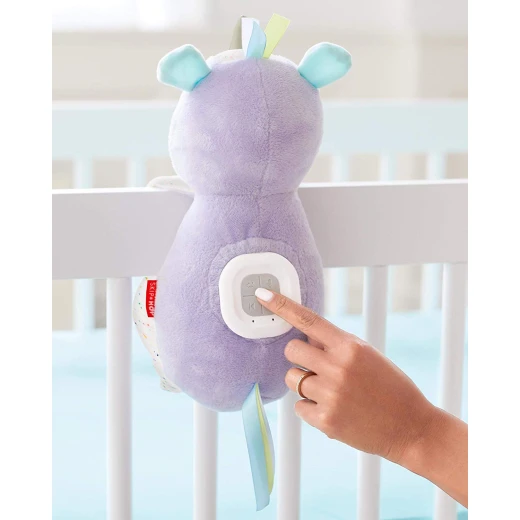 دمية تهدئة الرضيع الحساسة للصوت, لون بنفسجي, شكل يونيكورن من سكب هوب - سكيب هوب - Image 4