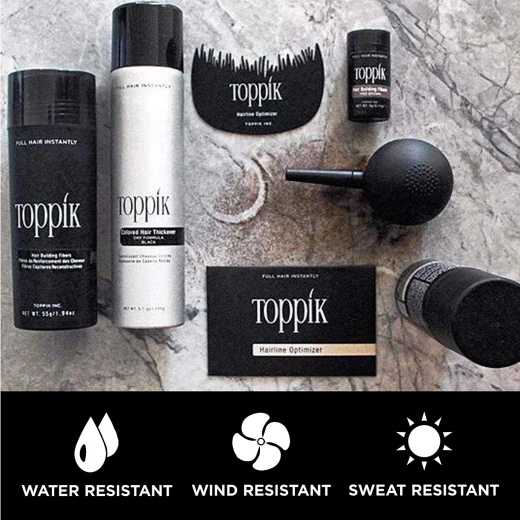 Toppik Hair Building Fibers, Light Brown, 12 grams - Toppik - Image 5