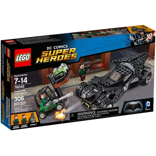 Lego Kryptonite Interception 306 Pieces Lego Kryptonite Interception 306 Pieces