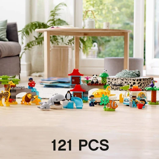 Lego World Animals 121 Pieces - ليجو - Image 4