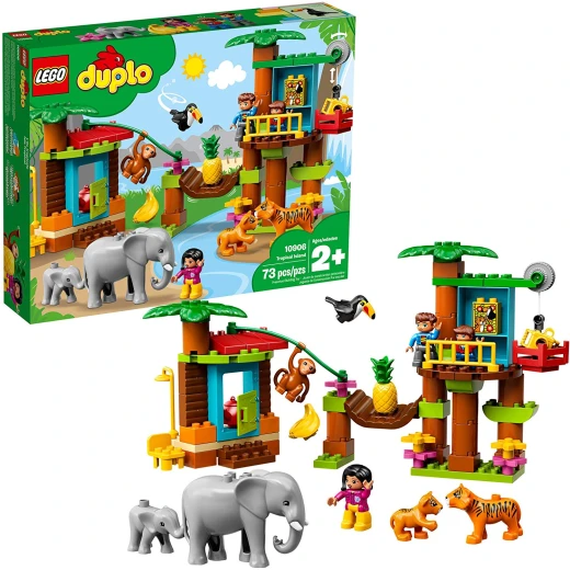 Lego Tropical Island 73 Pieces Lego Tropical Island 73 Pieces
