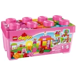 Lego   DUPLO® All-in-One-Pink-Box-of-Fun 65 Pieces - ليجو