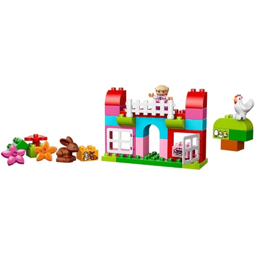 Lego   DUPLO® All-in-One-Pink-Box-of-Fun 65 Pieces - ليجو - Image 6