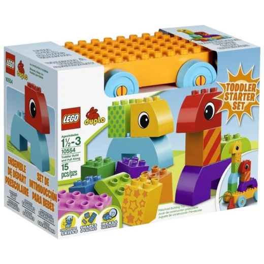 Lego Bricks - Toddler Build and Pull Along Lego Bricks - Toddler Build and Pull Along