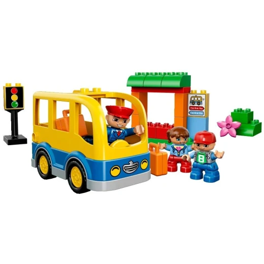 Lego   Duplo Town School Bus - ليجو - Image 3