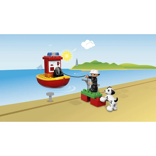 Lego Fire Boat 19 Pieces - ليجو - Image 4