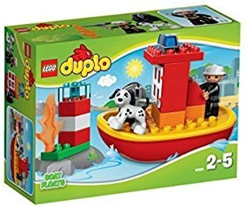 Lego Fire Boat 19 Pieces Lego Fire Boat 19 Pieces