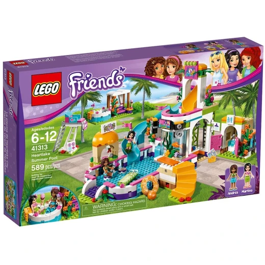 Lego Heartlake Summer Pool 589 Pieces - ليجو - Image 2