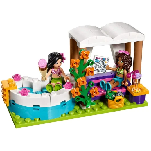 Lego Heartlake Summer Pool 589 Pieces - ليجو - Image 8