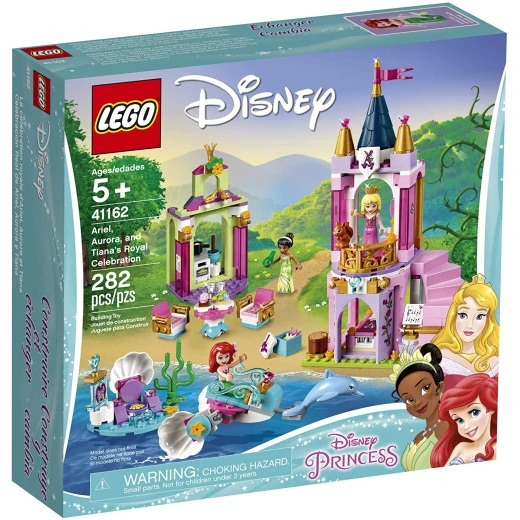 Lego Ariel, Aurora, and Tiana's Royal Celebration 282 Pieces - ليجو - Image 4