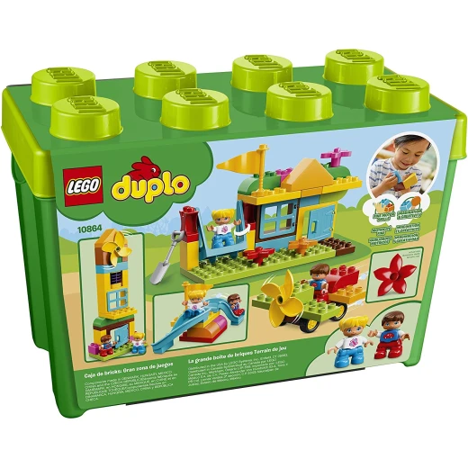 Lego Large Playground Brick Box 71 Pieces - ليجو - Image 4