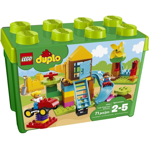 Lego Large Playground Brick Box 71 Pieces - ليجو - Image 3