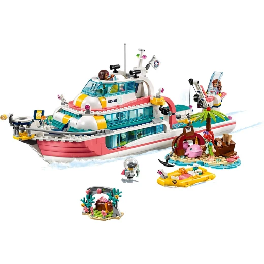 Lego Rescue Mission Boat 908 Pieces - ليجو - Image 2