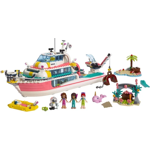 Lego Rescue Mission Boat 908 Pieces - ليجو - Image 7