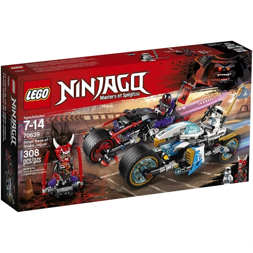 Lego Street Race of Snake Jaguar  308 Pieces - ليجو - Image 4