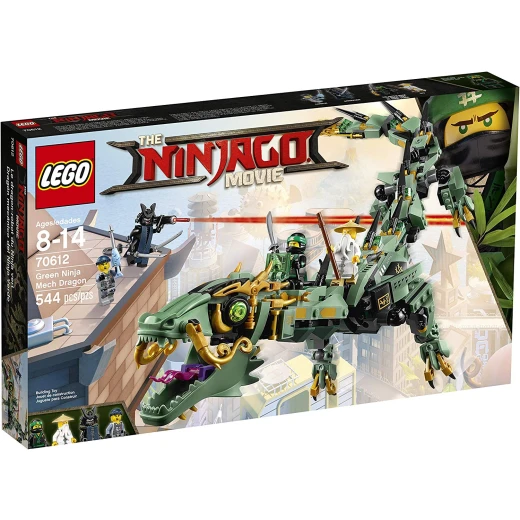 Lego Green Ninja Mech Dragon 544 Pieces - ليجو - Image 6
