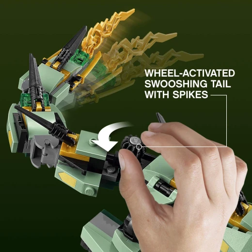 Lego Green Ninja Mech Dragon 544 Pieces - ليجو - Image 4