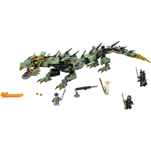 Lego Green Ninja Mech Dragon 544 Pieces - ليجو - Image 10