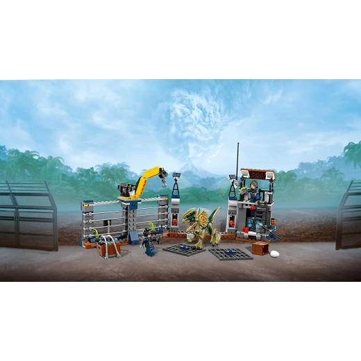 Lego Dilophosaurus Outpost Attack  289 Pieces - ليجو - Image 5
