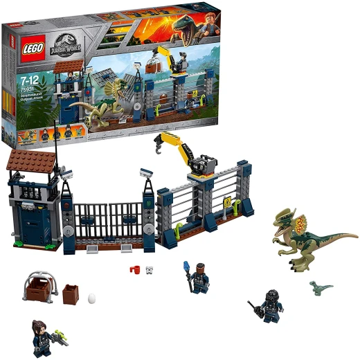 Lego Dilophosaurus Outpost Attack 289 Pieces Lego Dilophosaurus Outpost Attack 289 Pieces