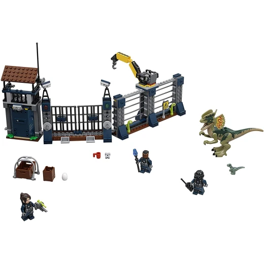 Lego Dilophosaurus Outpost Attack  289 Pieces - ليجو - Image 11