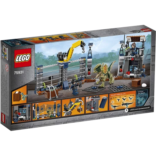 Lego Dilophosaurus Outpost Attack  289 Pieces - ليجو - Image 9