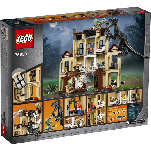 Lego Indoraptor Rampage at Lockwood Estate 1019 Pieces - ليجو - Image 3