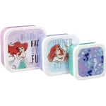 Funko Little Mermaid Plastic Storage Set, Polypropylene, 3 Sizes - Under The Sea - فانكو