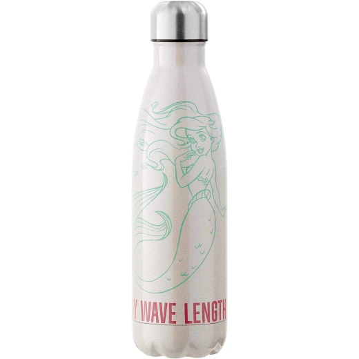 Funko Little Mermaid Metal Water Bottle, Stainless Steel, 500 ml - On My Wave Length - فانكو - Image 2