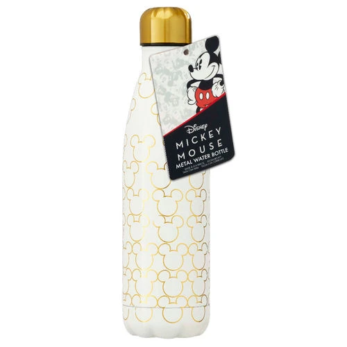 Funko Disney Classic Metal Water Bottle, Stainless Steel, 500 ml - Mickey Outline Print Funko Disney Classic Metal Water Bottle, Stainless Steel, 500 ml - Mickey Outline Print
