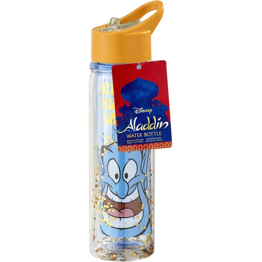 Funko Aladdin Plastic Water Bottle, 750ml - Genie At Your Service Funko Aladdin Plastic Water Bottle, 750ml - Genie At Your Service
