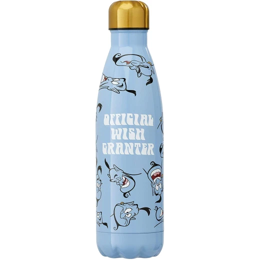 Funko Aladdin Metal Water Bottle, Stainless Steel, 500 ml - Genie Official Wish Granter - فانكو - Image 2