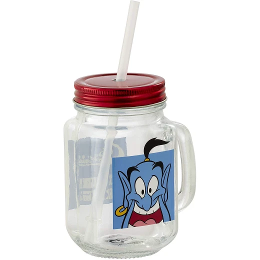 Funko Aladdin Mason Jar, One Size - At Your Service - Genie - فانكو - Image 3