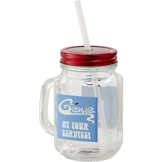 Funko Aladdin Mason Jar, One Size - At Your Service - Genie - فانكو - Image 2