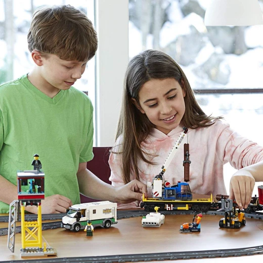 Lego City Cargo Train 1226  Pieces - ليجو - Image 7