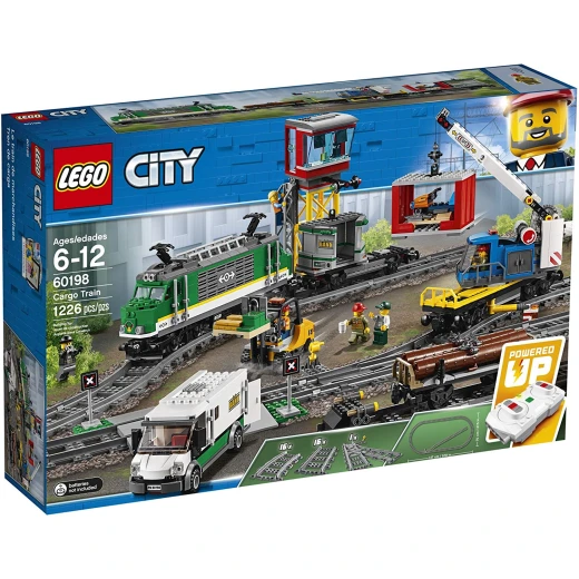 Lego City Cargo Train 1226  Pieces - ليجو - Image 3