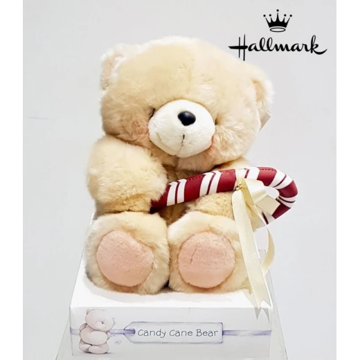 Hallmark Small Candy Cane Teddy Bear - هولمارك - Image 2