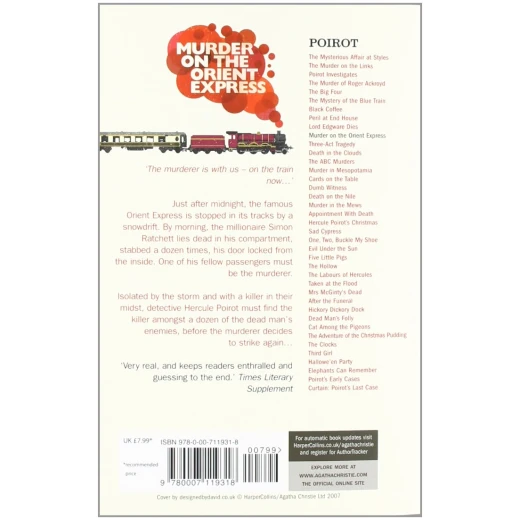 Murder on the Orient Express (Poirot) Paperback,240 pages - هاربر كولينز - Image 2