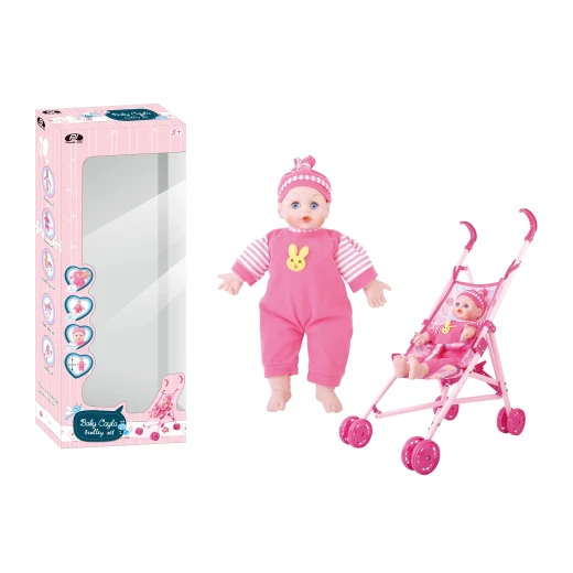"P.JOY BABY CAYLA TROLLEY SET B/O"