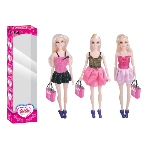 "P.JOY LEILA SHOPPING TIME DOLL " "P.JOY LEILA SHOPPING TIME DOLL "