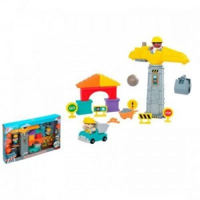 PlayGO Classic Crane And Construction  B/O - بلاي جرو - Image 2