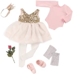 Our Generation Deluxe 18" Balerina Outfit - أور جيناريشن