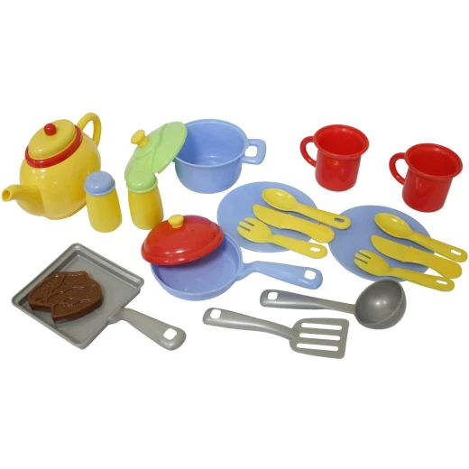 PlayGo My First Kitchen Set 19 pcs - بلاي جرو - Image 2