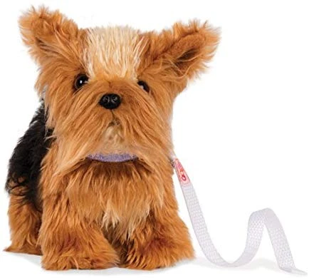 Our Generation - Yorkshire Posable Dog- Toys, Accessories, and Pets for 18 inch Dolls- for Age 3 and Up - أور جيناريشن - Image 3