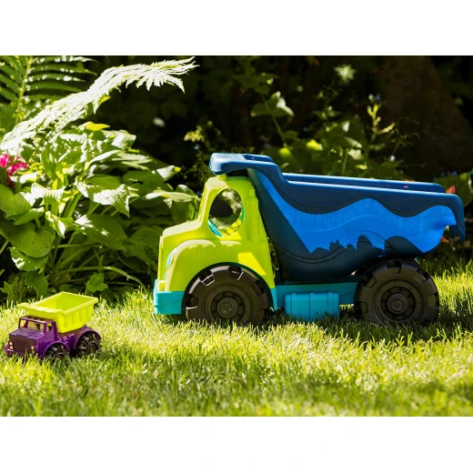 B. Toys – Colossal Cruiser – 20” Large Sand Truck – Beach Toy Dump Trucks for Kids - بي. تويز - Image 2