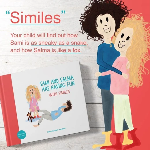 Blooming Books - Sami and Salma Are Having Fun with Similes - كتب بلوومنج - Image 4