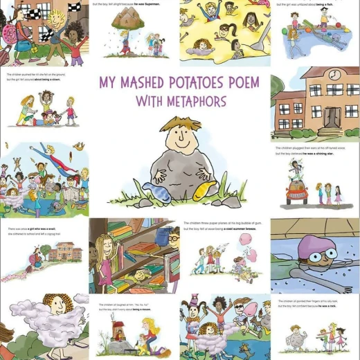 Blooming Books, My Mashed Potatoes Poem with Metaphors - كتب بلوومنج - Image 3