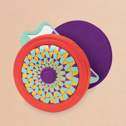 B. Toys – Looky-Looky Crawl Along Mirror – Sensory Crawling Toy for Babies - بي. تويز - Image 4