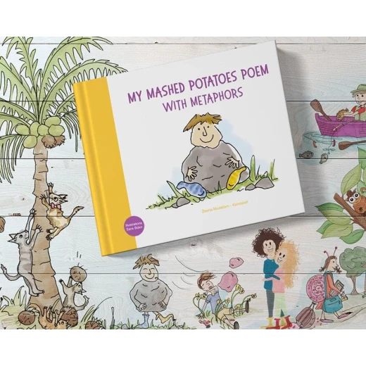 Blooming Books, My Mashed Potatoes Poem with Metaphors - كتب بلوومنج - Image 5