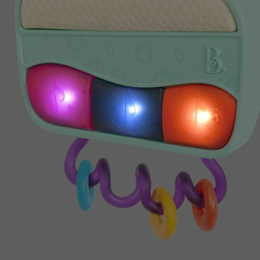 B. Toys – Wee Jams Radio – Lights & Music Portable Rattle – Musical Toys for Babies - بي. تويز - Image 4
